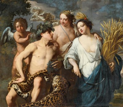 Ceres, Bacchus und Venus von Jan Miel